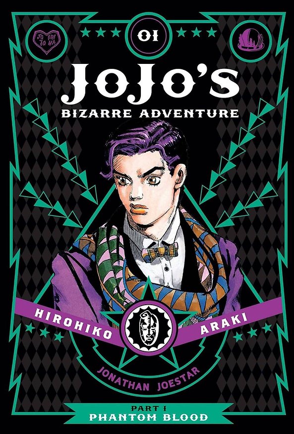 Книга JoJo's Bizarre Adventure: Part 1-Phantom Blood, Vol. 1 Невероятные приключения ДжоДжо: Ч1 Призрачная кровь Том 1/ Книги на английском языке (Araki Hirohiko) — 1