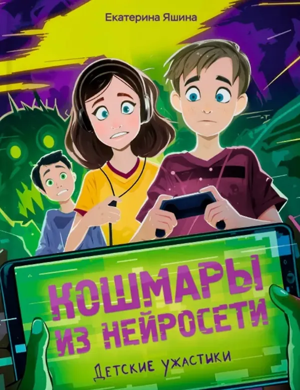 Книга Кошмары из нейросети (Екатерина Яшина) — 1
