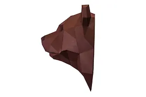 Набор для сборки полигональных фигур: Медведь (Коричневый)