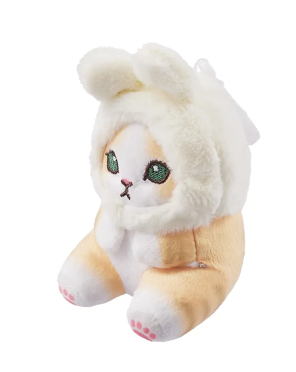 Брелок Kawaii Котик-Кролик Кигуруми (текстиль) (12 см) 3046008 — 3