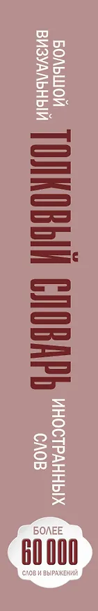 Книга Большой визуальный толковый словарь иностранных слов, терминов и выражений. 60000 статей () — 3