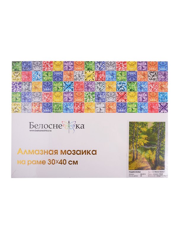 Алмазная мозаика на подрамнике ТМ Белоснежка Подмосковье 263-ST-S 2800306 — 1