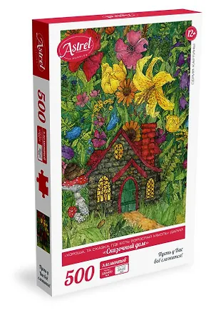 Пазл ORIGAMI/Оригами Астрель 500 эл. Сказочный дом.05603 2792445