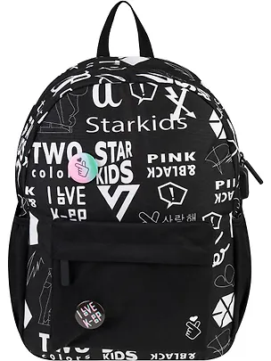 Рюкзак "K-POP" 1 отделение, 39*29*14 см, значки в комплекте 3101965