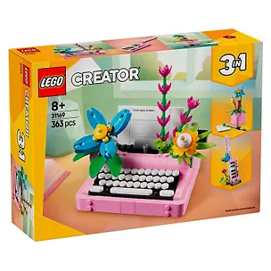 LEGO Creator 3in1: Печатная машинка с цветами, 363 детали (31169) 3121270