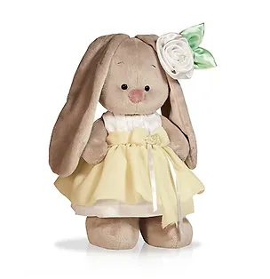 Мягкая игрушка Зайка Ми в платье с цветочком (25 см) (StS-004) 2369079