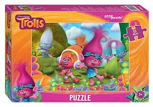 Пазл Trolls Step puzzle 35эл MAXI
