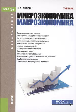 Микроэкономика Макроэкономика (Бакалавриат) Липсиц (ФГОС 3+) (электр. прил. на сайте) — 2525298 — 1