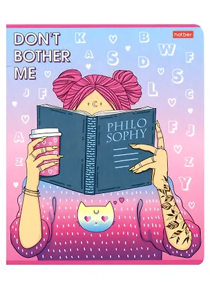 Тетрадь в линейку Hatber, "Деffчонки", 48 листов, в ассортименте 2940291