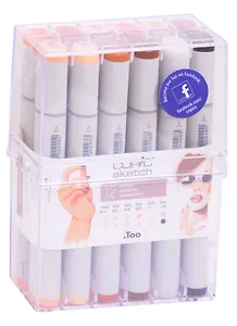 Набор маркеров Copic Sketch телесные тона, 12 цветов