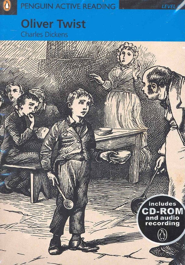 Книга Oliver Twist. Level 4 / (+2CD) (мягк) (Penguin Active Reading) (Includes CD-ROM and audio recording). Dickens C. (Британия ИЛТ) (Чарльз Диккенс) — 1