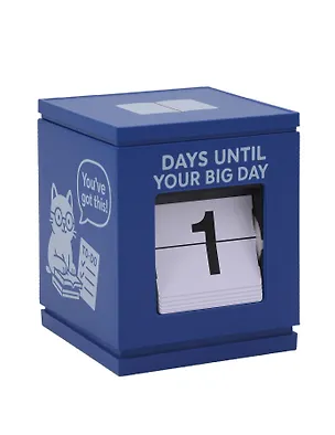 Вечный календарь "Big day", синий 3103018