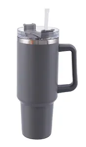 Термостакан с ручкой Серый (пластик/металл) (1200мл) (12-16110-202405-B31)