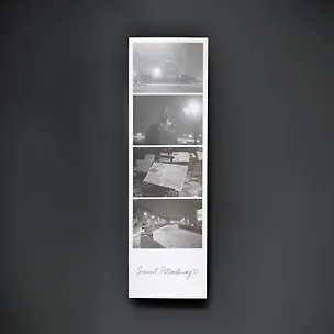 Закладка "Фотоколлаж. Сфинкс, ч/б" 3162239