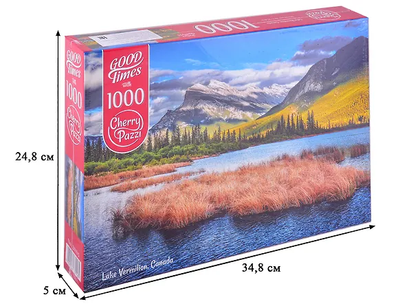 Пазл 1000 дет. Озеро Вермилион, Канада  Cherry Pazzl 30165 2881486 — 2
