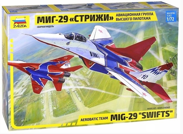 Сборная модель ЗВЕЗДА, Самолет МиГ-29 Стрижи 2526766 — 1