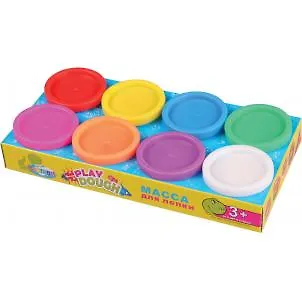 Масса для лепки (83428) (8цв) (25мл) (Hobby Kit) 2293074