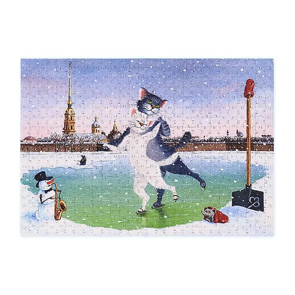 Пазл деревянные "Невское КОТание", 504 детали 2962102 — 2