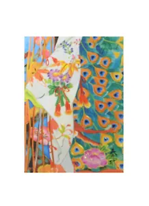 Записная книжка А6 96л кл. "Japanase collection. Кимоно" 7БЦ, мат.ламинация "мокрый шелк", выб.лак, тисн.фольгой, Listoff