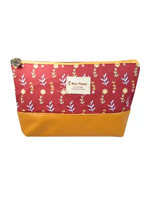 Косметичка Цветы капучино+вишня (0901019) 2419657