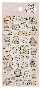 Наклейки Щенки, PVC