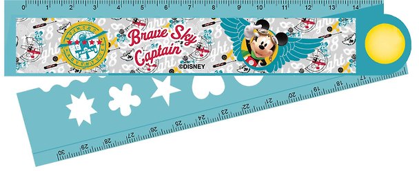Линейка 30см "Mickey Mouse Club House Aviator", Disney 228396 — 1