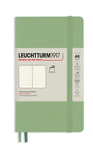 Записная книжка A6 61л тчк. "Classic" мягк.обл., шалфей, Leuchtturm1917