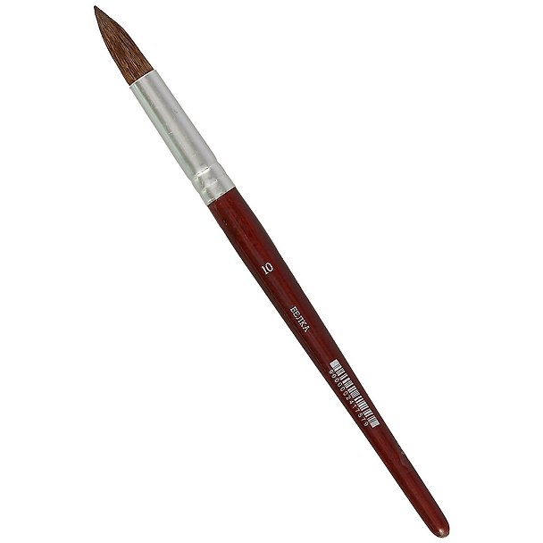 Кисть из волоса белки, круглая, № 10 241757 — 1