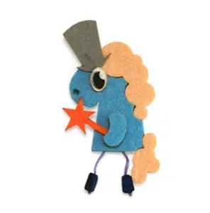 Магнит из фетра "Волшебный пони" (2014-32)