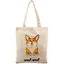 Сумка-шоппер Корги бежевая,текстиль, 40см.*32см.с  2 ручками — 2749167 — 1