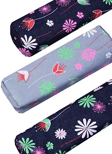 Пенал-косметичка "Цветы", ткань, ассорти