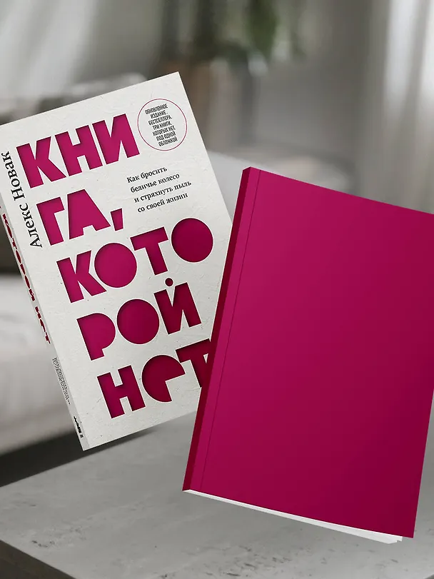 Книга Книга, которой нет. Как бросить беличье колесо и стряхнуть пыль со своей жизни (Алекс Новак) — 15