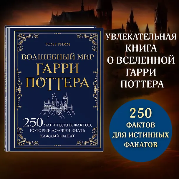 Книга Волшебный мир Гарри Поттера. 250 магических фактов, которые должен знать каждый фанат (Том Гримм) — 6
