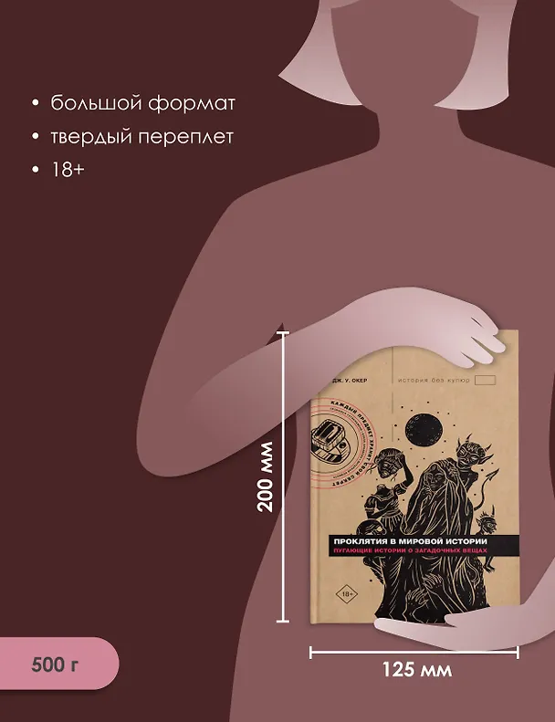 Книга Проклятия в мировой истории. Пугающие истории о загадочных вещах (Дж. У. Окер) — 7