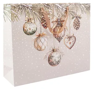 Пакет А3+ 50*40*15 "Украшения" Новый год, бум.ламинат 3129134