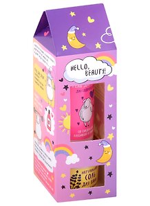 Подарочный набор SensoTerapia Hello, Beauty: соль для ванн (150 г) и гель для душа (200 мл) (коробка)
