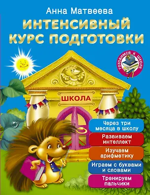 Книга Интенсивный курс подготовки. Через три месяца в школу (Анна Матвеева)