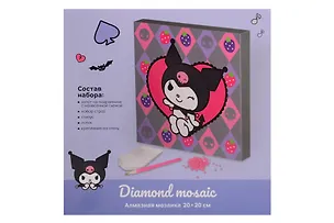 Алмазная мозаика на подрамнике K-4 Sanrio (20х20см) (коробка) 3129510