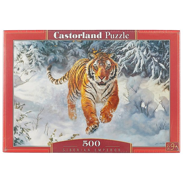 Пазл Castorland 500 эл. 47*33см. Амурский тигр B-52400 2563166 — 1