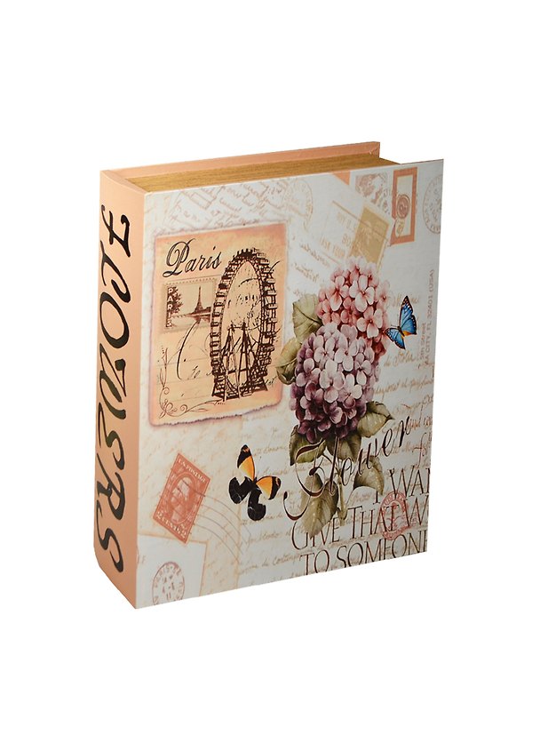 Сувенир, Шкатулка-книга Гортензия (24*18,3*6) 2444876 — 1