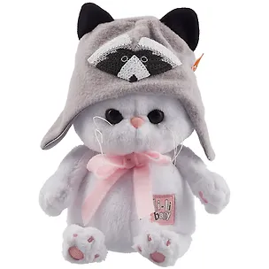 Игрушка мягкая Budi Basa, Ли-Ли BABY в шапочке - енот (20 см) (LB-063) 2842580