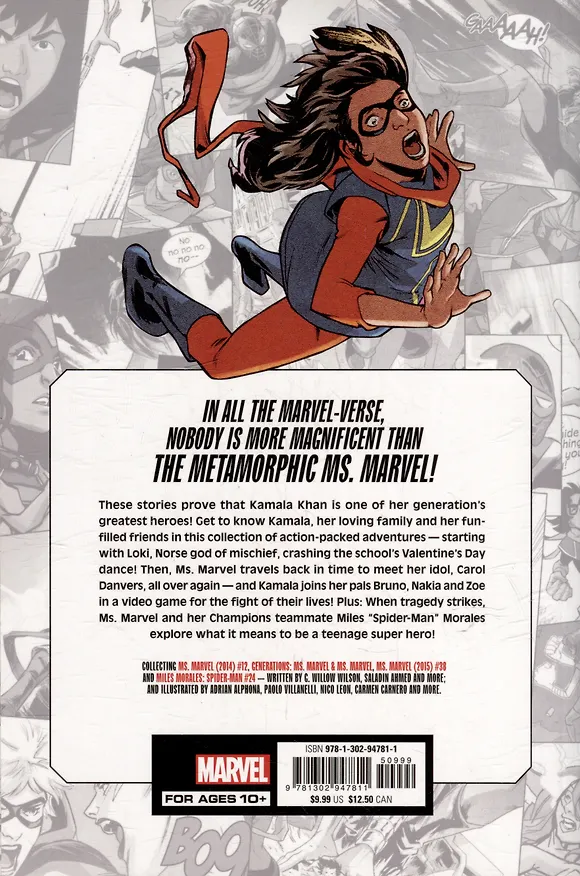 Книга Marvel-Verse: Ms. Marvel (Уиллоу Дж. Уилсон) — 2