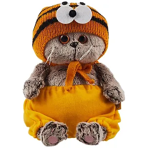 Мягкая игрушка Басик BABY в шапке тигренка (20 см) (BB-078) 2854984