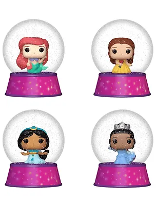 Снежный шар Funko Mystery Minis Snow Globes Disney Princess в ассортименте (1 из 4) (Exc) (Fun85114) 3133279