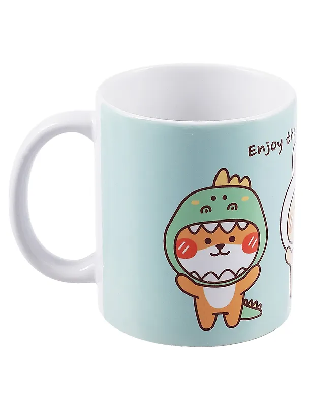 Кружка Kawaii Зверюшки (керамика) (330мл) 2947658 — 5