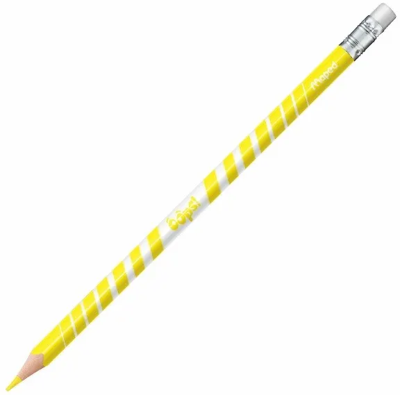 Карандаши цветные Maped, Color'Peps Oops, 12 цветов с ластиком 254036 — 4
