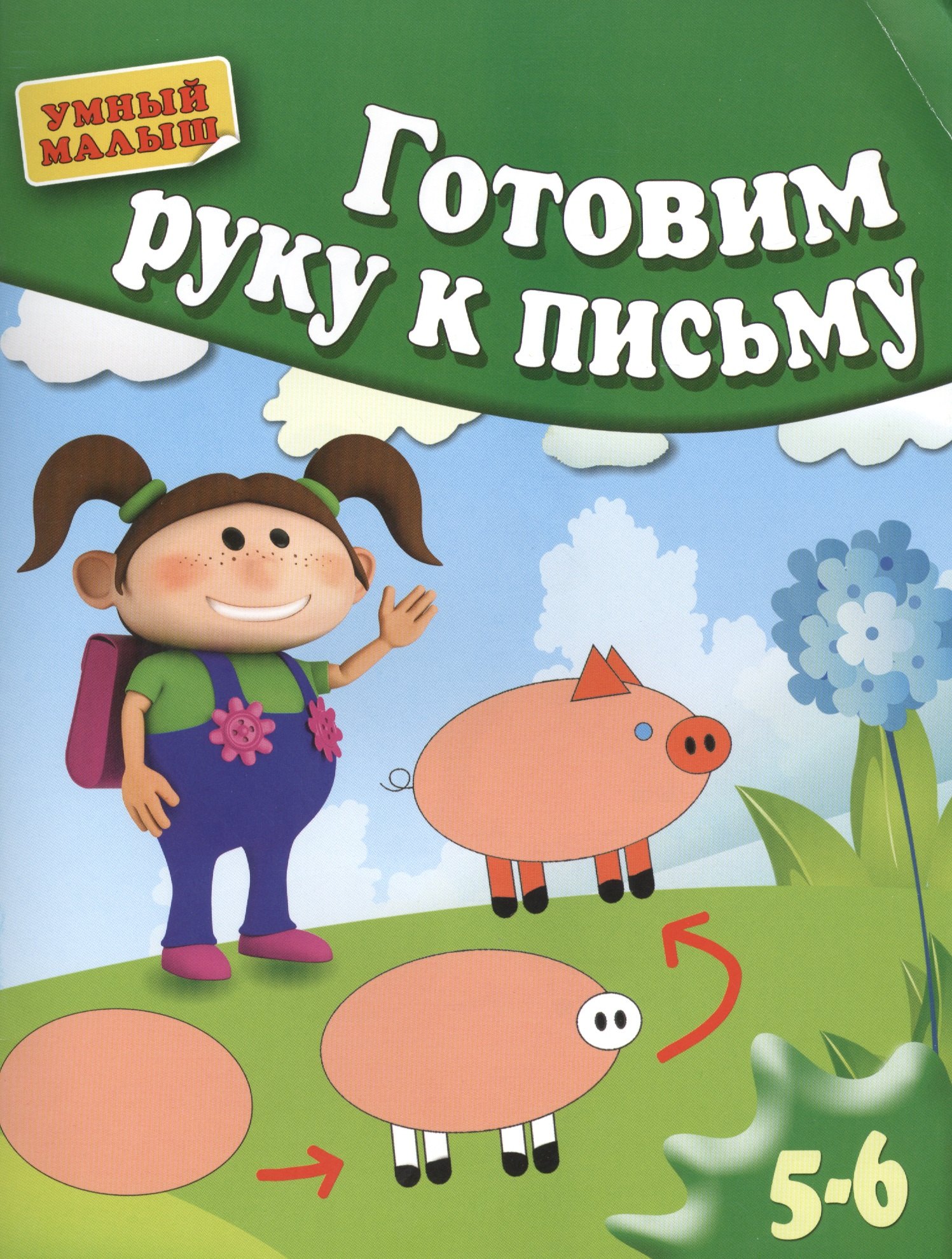 

Готовим руку к письму. Для 5-6 лет
