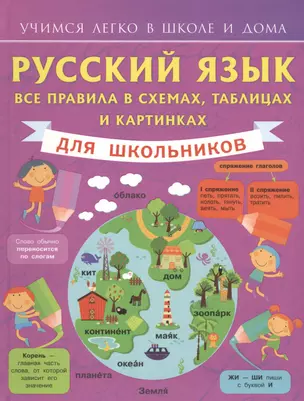 Русский язык. Все правила в схемах, таблицах и картинках. (1-4 классы) — 7485932 — 1