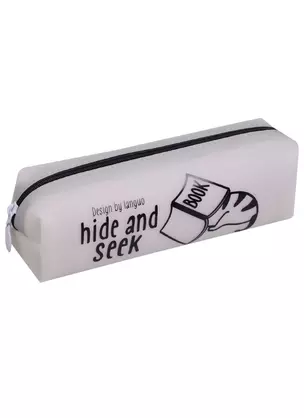 Пенал на молнии Прятки с Котом Hide and Seek (ПВХ) (20х5,5) — 2567386 — 1