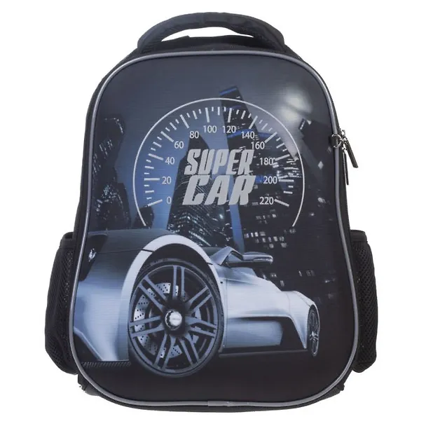 Ранец «Super car. Ergonomic light», 1 отделение, 38×29×16 см, ЭВА, Hatber 2970232 — 1